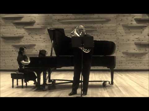 Aaron VanderWeele - UFO CONCERTO for Euphonium & Piano, Johan de Meij