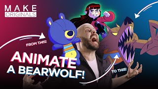 2D Animated Character Transformation: Furgil Goes BEARWOLF Mode