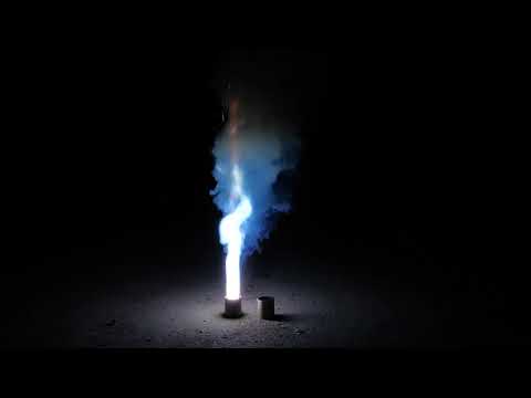 Top Quality Blue Pyro Flares Dancing Fireworks Supplies