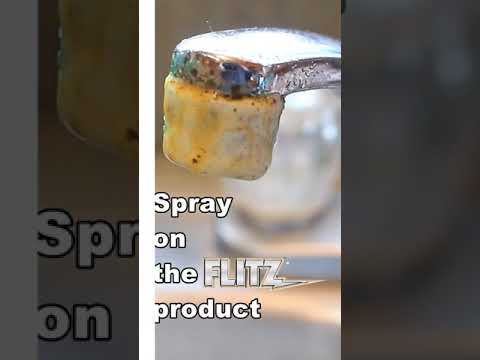 How To Clean Hard Water Faucet Rust #shorts