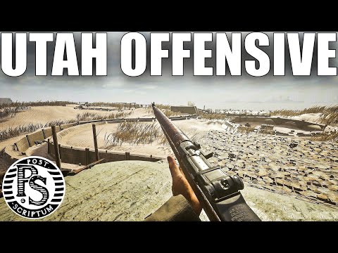 Offensive Game Mode on Utah Beach Post Scriptum Gameplay