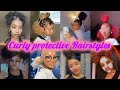 Protective Hairstyles for curly hair💖‼️