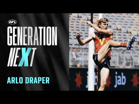 Welcome to Collingwood: Arlo Draper Highlights | 2021 NAB AFL Draft | AFL