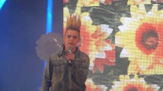Jedward Chatting + Singing &#39;All I Want Is You&#39; - Mullingar 16/8/12
