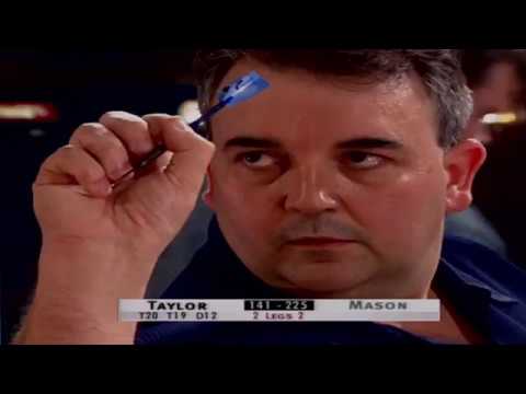 Phil Taylor's First 9 Dart Finish