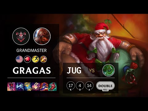 Gragas Jungle vs Zac - NA Grandmaster Patch 11.12