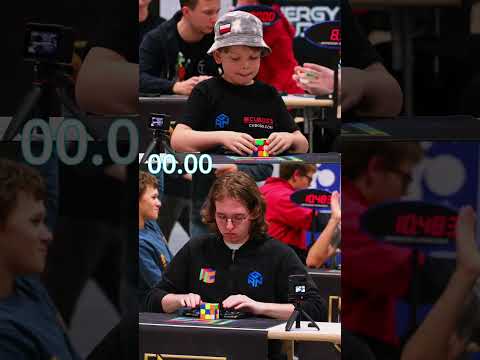 Tymon vs Teodor 3x3 Final (Bialoleka 2025) #speedsolving #gangurus #cubing #rubikscube