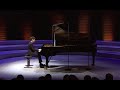 Seong Jin Cho Recital Mozart Schubert Berg Liszt 2019