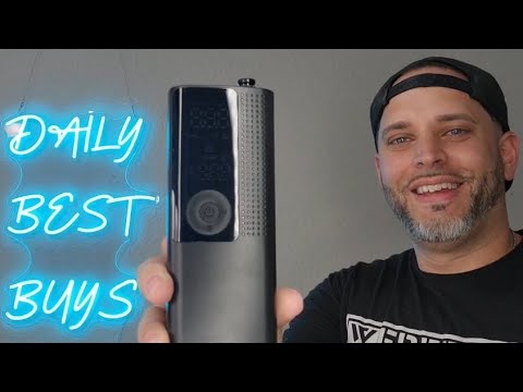 Airmoto Tire Inflator Portable Air Compressor For Tires or Balls (Review)