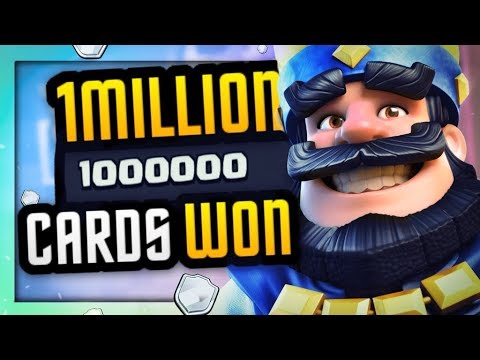 1 MILLION CHALLENGE CARDS WON!?! HOW?! WORLD RECORD in CLASH ROYALE!