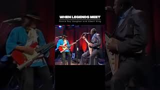 When a Legend meets his Hero! 🎸 Stevie Ray Vaughan &amp; Albert King - "Pride and Joy" ⚡️