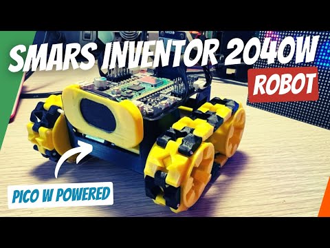 YouTube Thumbnail for SMARS Inventor, the Pimoroni Inventor 2040 W Powered SMARS robot