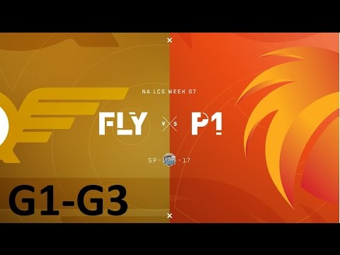 FLY vs P1 Game 1-3 Highlights - 2017 NALCS SPRING SPLIT - WEEK 7 DAY 1