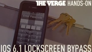 iOS 6.1 lockscreen bypass