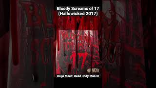 Insane Clown Posse “Bloody Screams of 17” (Hallowicked 2017) #shorts