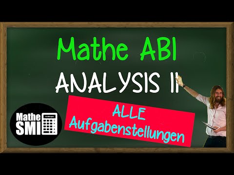 Mathe Abitur Crashkurs: Analysis - 🍀alle Aufgabentypen für's Abitur 🍀