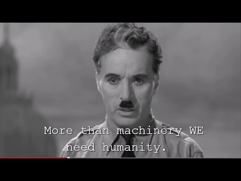 cc GREAT SPEECH - Charlie Chaplin