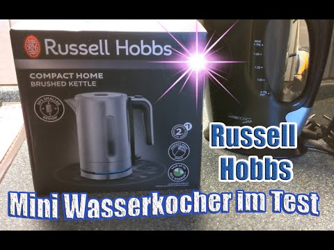 RUSSEL 24190-70 Elektrinis virdulys Russell Hobbs 24190-70 Compact Home | 0,8L video