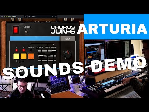 ⚙ Arturia JUN 6 Chorus VST plugin | 🎹 SOUNDS DEMO No Talking | 🎧 Use Headphones