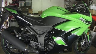 How to Inspect and Adjust Valve Clearance on a 2011 Ninja 250 Part 1 of 5