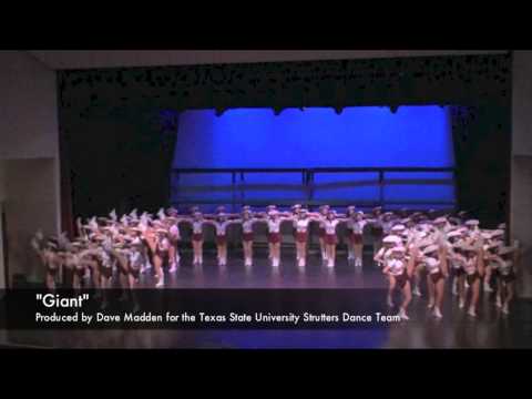 Giant - Texas State Strutters Finale 2014