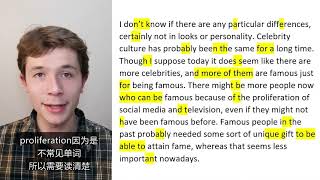 英语美音连读教程 | 雅思口语Part2: Famous people difference(上)