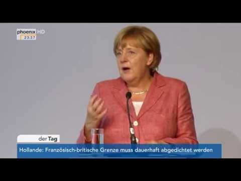 Flüchtlingskrise: Bundeskanzlerin Angela Merkel vom 26.09.2016