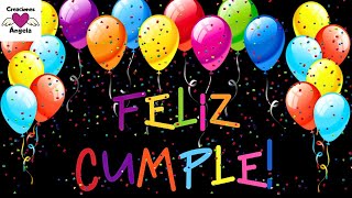 FELIZ CUMPLEAÑOS ORIGINAL - Versión en Español  ♪♫