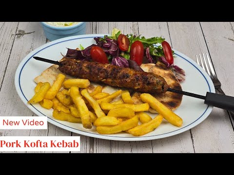 BEST Pork Kofta Kebabs Recipe for Greek Style BBQ