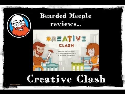 Bearded Meeple reviews Creative Clash