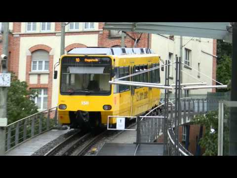 Stuttgarter Zahnradbahn "Zacke" am Marienplatz