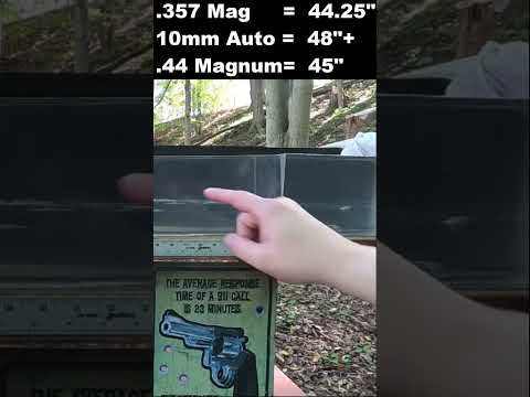 Hard Cast Bullets Penetration - 10mm VS .357 Mag VS .44 Mag