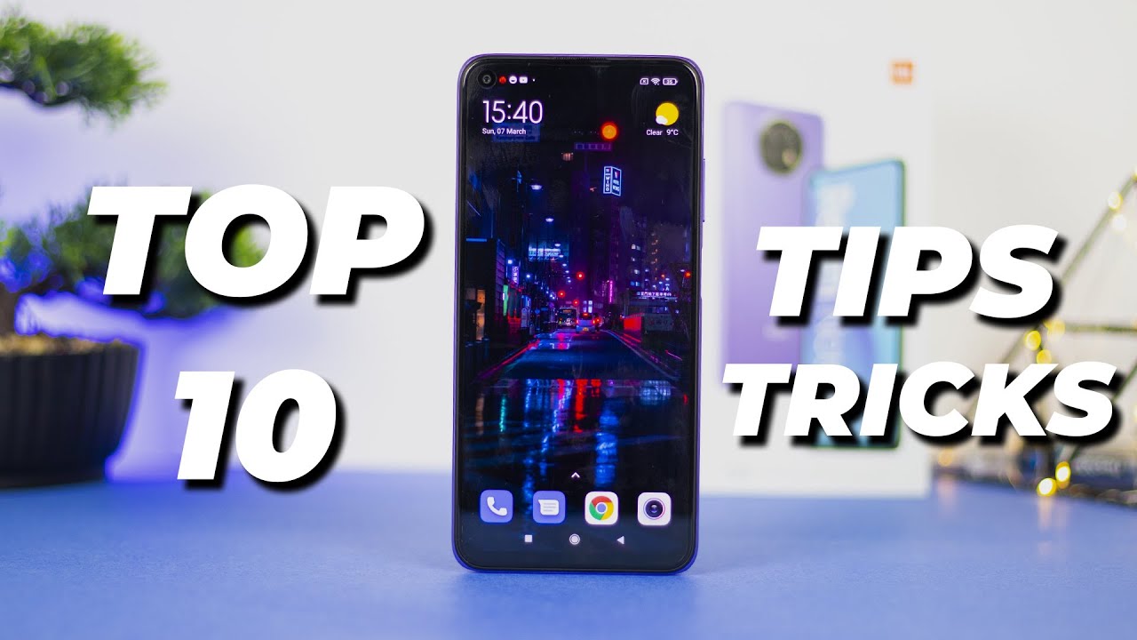 Redmi Note 9T 5G Top 10 Tips & Tricks - MIUI 12 Features