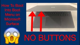 How to Boot into UEFI/ Boot Menu on Microsoft Surface 3 Any Without Bu