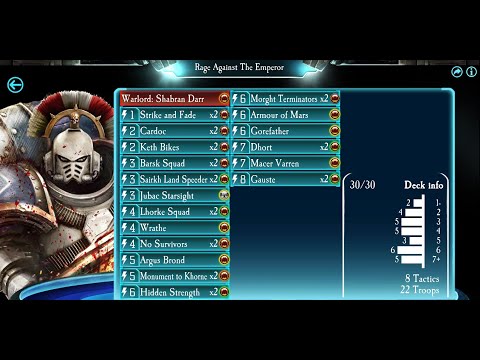 Th-MEME Deck 47: Rage Against The Emperor (Shabran Darr) - Horus Heresy Legions