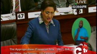 Kamla speaks on massive job losses under PNM