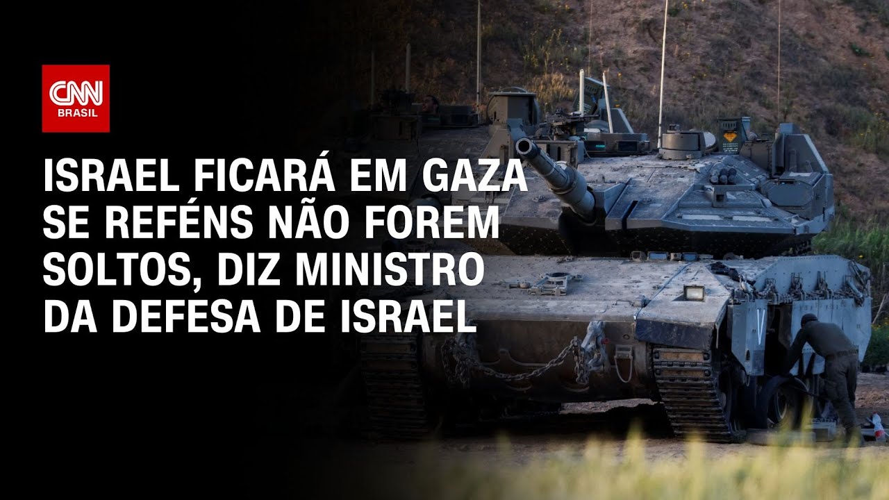 Ministro da Defesa de Israel fez ameaça ao Hamas durante ofensiva | CNN PRIME TIME