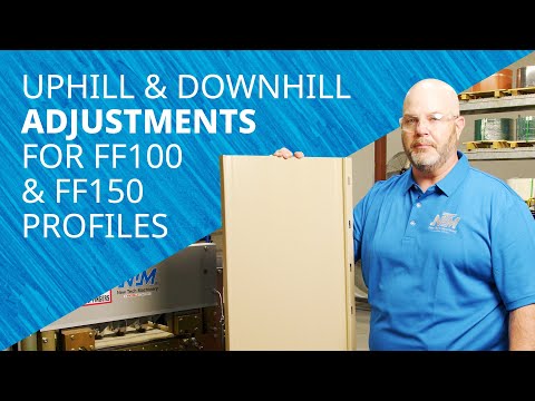 How to Adjust New Tech Machinery's FF150 and FF100 Profiles