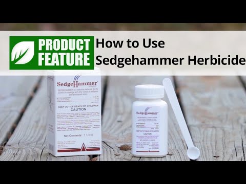  How to Use Sedgehammer Herbicide Video 