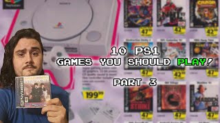 10 PS1 Games You Should Play (Part 3)