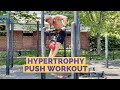 THE DIFFERENCE BETWEEN STRENGTH TRAINING AND TRAINING FOR MUSCLE GROWTH | FULL HYPERTROPHY WORKOUT