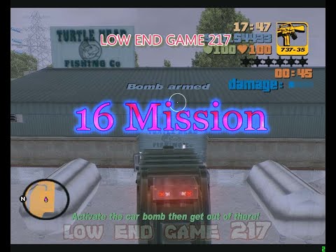 GTA 3: Mission #pass #16 - #Blow Fish HD LOW END GAME 217