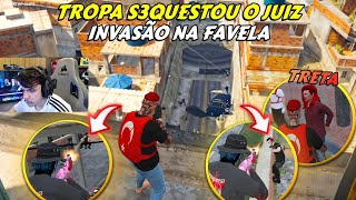BUCKS SAIU DA TURQUIA!? | TRETA COM JUIZ E S3QUESTRO | INVASÃO DA PM NA FAVELA - BKINHO RP CLIP'S