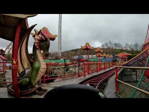 Drachenhöhle - Freizeit-Land Geiselwind - Onride 4K - POV