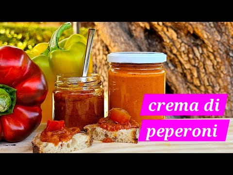 Crema di peperoni in vasetto @Rosariarinaldi_speedychef