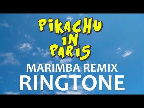 Pikachu in Paris Marimba Tone Video