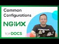 NGINX Linux Server Common Configurations