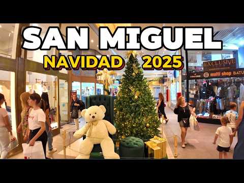 【4K】Paseo Navideño por San Miguel - Buenos Aires | Christmas 2025