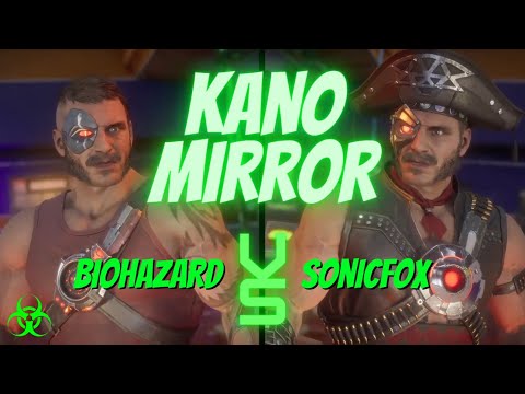 THE MIRROR YOU'VE ALL BEEN WAITING FOR!! Biohazard (Kano) vs SonicFox (Kano)