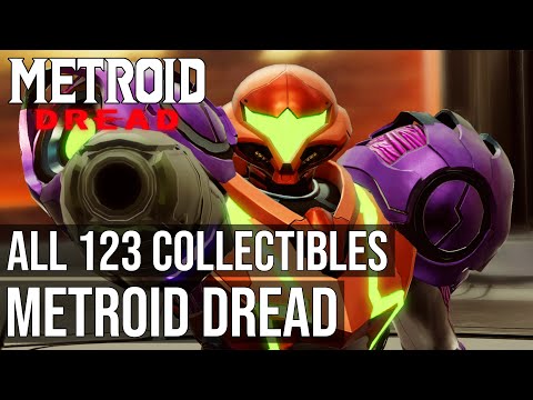 All Collectibles - 100% Items - Energy Tanks, Missile Tanks and Power Bomb Locations - Metroid Dread